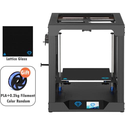 Twotrees 3D Printer Sapphy Plus V1.1 Large Build Volume PEI Kits Full Color 3.5 Touch Screen FDM Dual Z Axis for Sapphire Plus