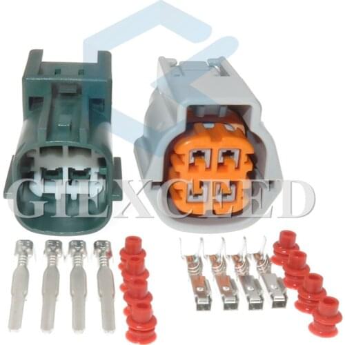 4 Pin 6181-0513 6189-7757 Waterproof Oxygen O2 Sensor Plug Female Male Automotive Connector Wire Socket For Nissan