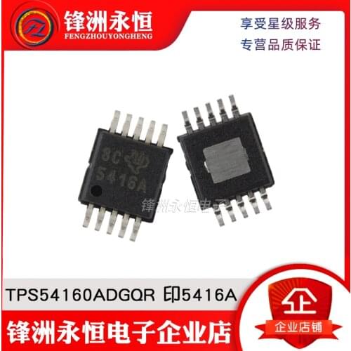 10pcs~100pcs/LOT TPS54160ADGQR 5416A TPS54160A MSOP10 New original In stock