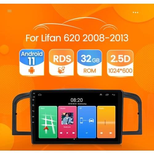 Car navigation gps 9 inch Android 11 quad core support mirror link 2DIN car radio multimedia video player for Lifan 620/Solano