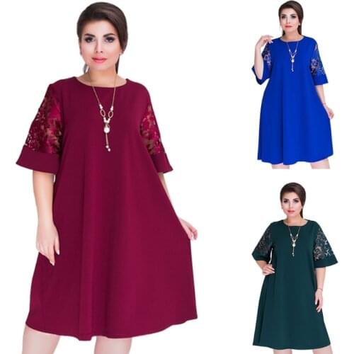 KLV Loose Summer Dresses