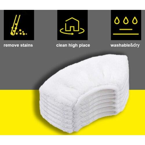Towel Cover & Cloth for KARCHER SC Series SC1/SC2/SC3/SC4/SC5 Steam Cleaner Hand-held Brush Accessories Spare Parts