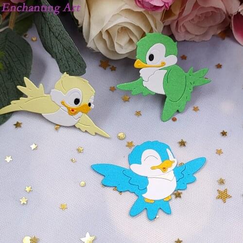 Cute Little Bird Metal Cutting Dies 2021 New Stencils for DIY Scrapbooking/Photo Album Decorative Embossing DIY Paper Cards
