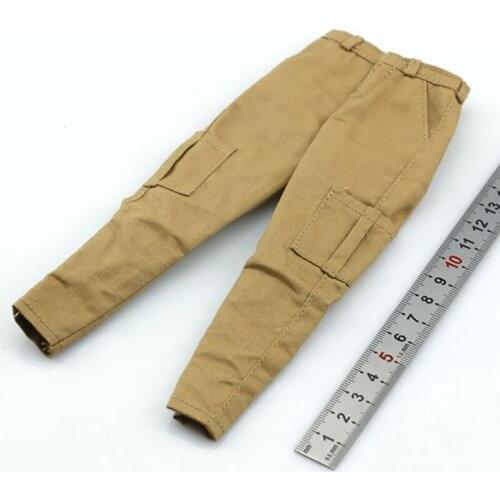 1/6 Scale Men Overalls Male Fashion Street Trend Pants Clothes Elastic pants Clothing Set for 12" Action Figure Body Doll Toy