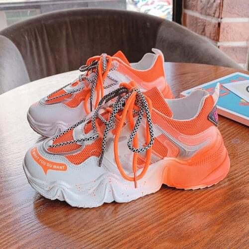 2020 New Designers Chunky Sneakers Fashion Women Platform Casual Shoes Brand Woman Sports Sneakers Women Dad Shoes