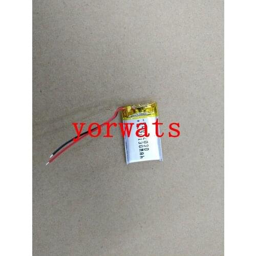 New Hot A Rechargeable Li-ion Cell New 3.7V lithium ion battery 302030 032030 130MAH Bluetooth headset micro camera