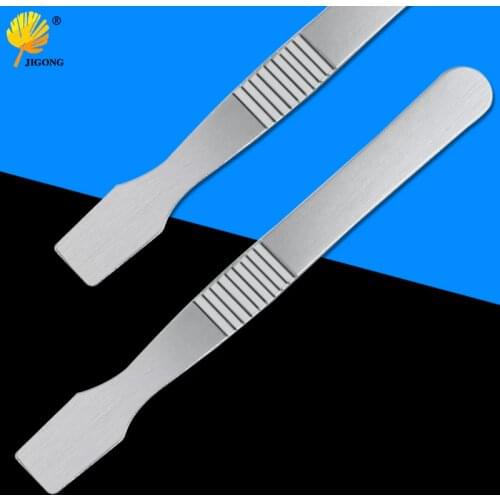 Stainless steel blade knife tin solder paste stir Knife crowbar to open shell split shell tool disassemble tool