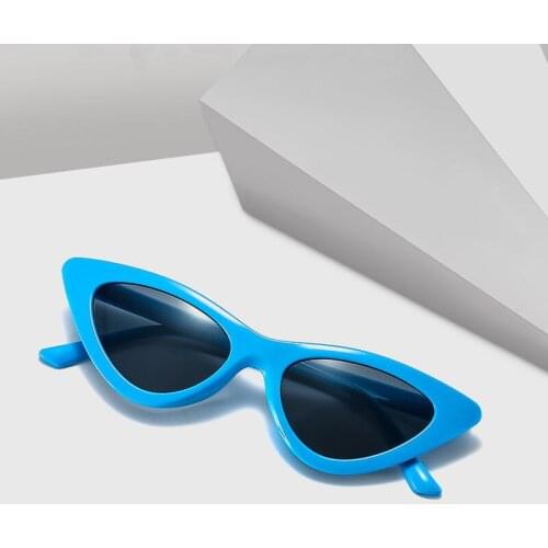 Oval Women Sexy Sunglasses Cool Luxury Brand Female Sunglass Blue Ladies Sun Glasses Girl Fashion Outdoor Sun Protection Eyewear