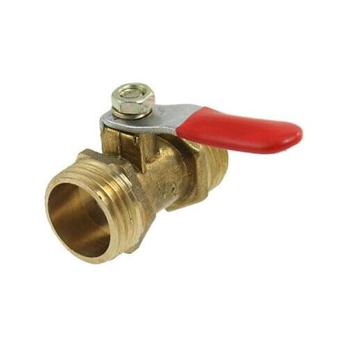 25/32" Male Thread Full Port Gas Pneumatic Lever Ball Valve