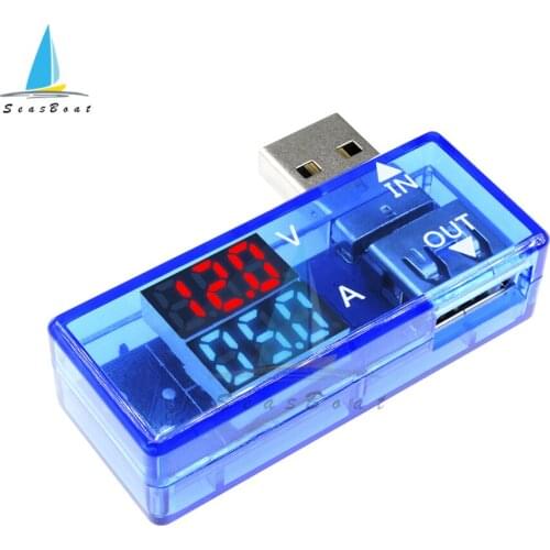 LED Digital Dual Display USB Current Voltage Charging Tester Detector Charger Doctor Meter Monitor Voltmeter Ammeter 4.5V-18V 3A