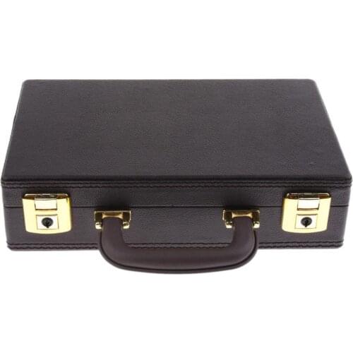Hard Oboe Wooden Case Box Container Brown Woodwind Accessory for Oboist