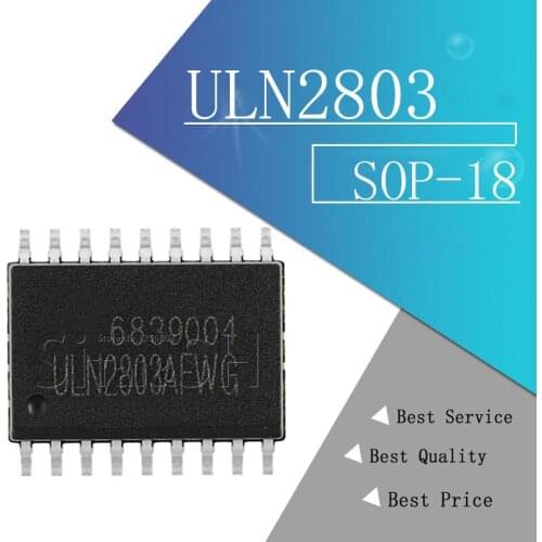 10pcs/lot ULN2803 ULN2803AG ULN2803A SOP-18