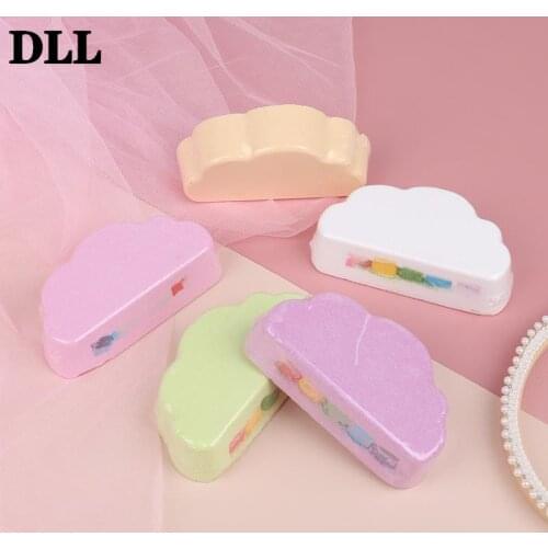 110g soap Cloud Rainbow Bath Salt Shower Bomb Exfoliating Natural Skin Care