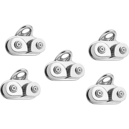 5x Durable Boat Sailboat Cam Cleat with Leading Ring for 3-15mm Line Rope