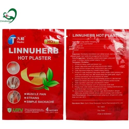 80 Pcs/20 Bags Tianhe Capsicum Pain Relief Medical Plaster Back Neck Shoulder Joint Muscles Aches Arthritis Gout Treatment Patch