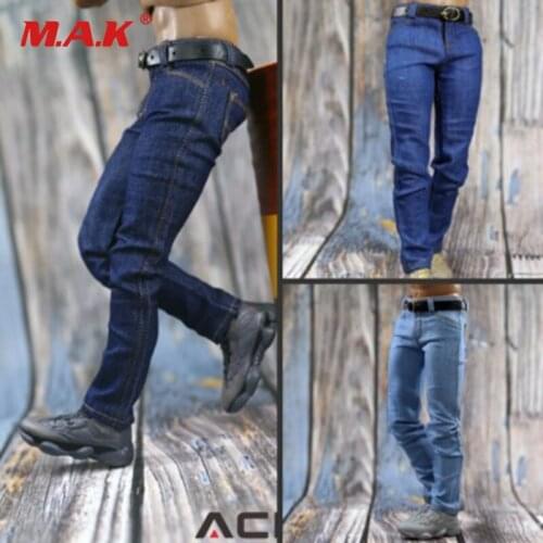 ACNTOYS 1/6 Trend Doll Clothing Mens Slim Jeans ACN001 Model Toy Clothing 12 Inch Dolls Available in stock