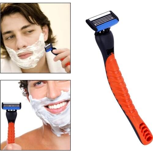 Azdent Shaving Razors Sharpening Machine Knife 1 Holder +5 Blades Official Classic Safety Razor Blades for Men