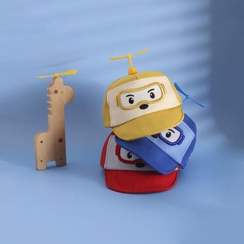 Infant Cap Spring Summer Cute Bamboo Dragonfly Baby Baseball Caps Cartoon Flying Boy Girl Sun Shading Hats Baby Snapback Visors