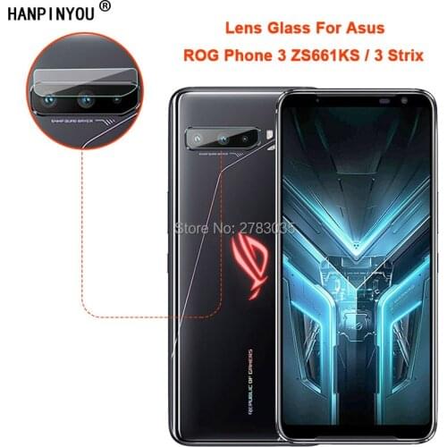 For Asus ROG Phone 5 5s Pro 3 II ZS661KS ZS660KL ZS600KL ZS673KS Slim Back Camera Protector Rear Lens Cover Tempered Glass Film