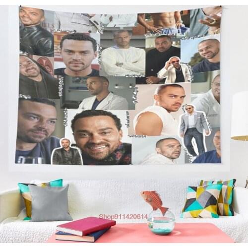 Jackson Avery Collage tapestry Blanket Tapestry Bedroom Bedspread Decoration