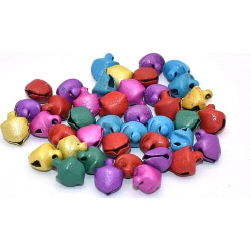 Mix Color Tiny Jingle Bells Christmas Bells Jewelry Design Pet Collar Bell Charms Holiday Bells Bell Decoration Ornament Bells