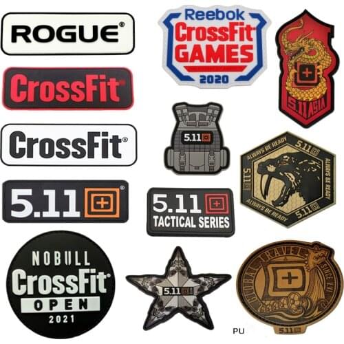 NEW PVC/PU Patch Military Armband Badge Tiger Head 511&99%&1% STAR Tactical Decorative Clothing Applique Application with Hook