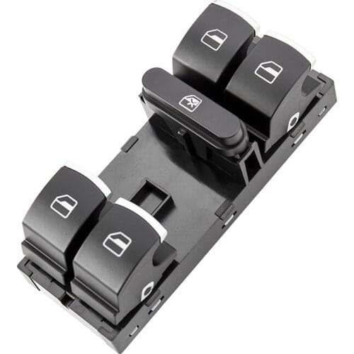 Window Electric Switch For VW Tiguan Jetta Golf MK5 MK6 GTI Rabbit SEAT Passat B6 Touran 03-15 5ND959857