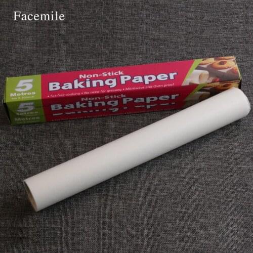 Facemile Baking Tray Mat Oilpaper for Cookie Biscuit Macaron Cake Pastry Oil Paper Oven Oilcloth Pastry Baking Tools