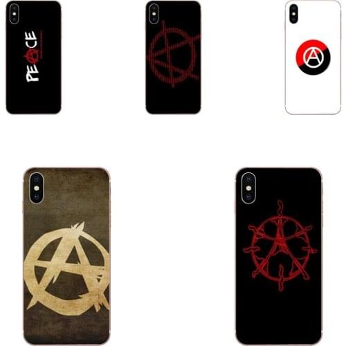 Cool Anarchy Logo Style Design Cell Phone Case For HTC U11 Life Capa U11 Plus U 11 U12 Life