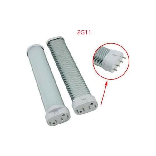 10pcs 2G11 LED Tube Light Bar 12W 15W 18W 25W SMD2835 Cool / Warm White LED Horizontal Plug Lamp energy saving tube 110V 220V