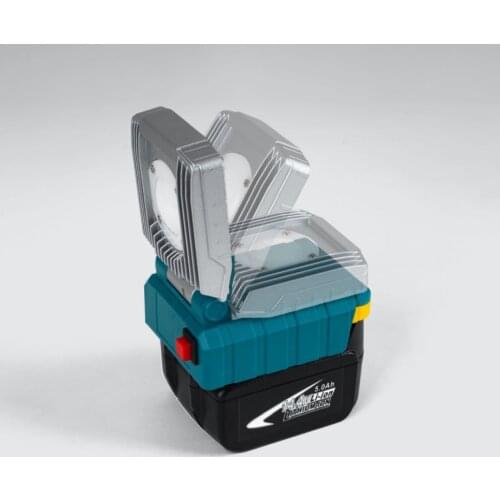 14.4V/18V/20V LED Working Light Lamp Li-ion Battery Supply for Makita Battery Power Tool Electric Tool Part Home Decoration