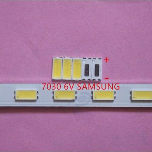 2000pcs FOR repair Samsung tcl LCD TV LED backlight Article lamp SMD LEDs 7030 6V Cold white light emitting diode