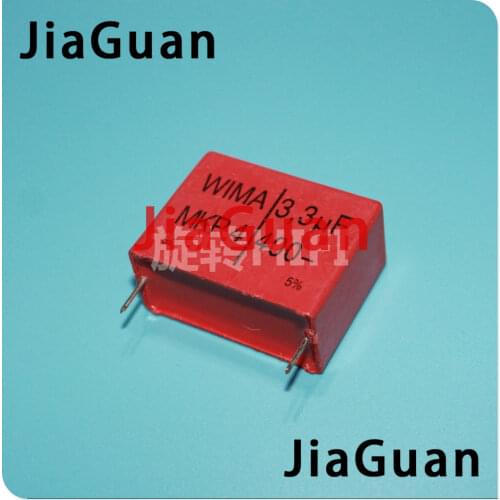 4PCS RED WIMA MKP4 335 400V PCM37.5 original new MKP-4 3.3UF/400V P37.5mm audio 3.3UF hot sale 3u3