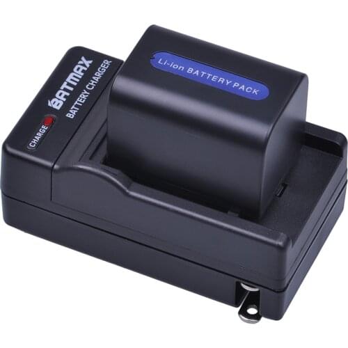 1Pc 3000mAh NP-FH70 NP FH70 Battery + Charger for Sony DCR-SX40 SX40R SX41 HDR-CX105 FH90 FH70 FH60 FH40 FH30 FP50 SR42E SR45E