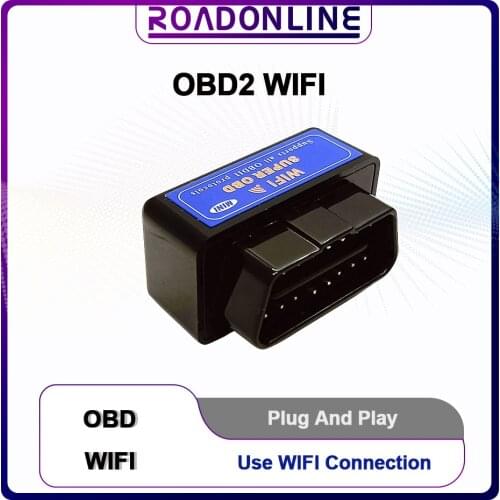 OBD2 WIFI ELM327 OBD car detector digital display computer Android radio navigator modification accessories