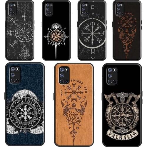 Viking Vegvisir Odin Nordic Cover For OPPO A5 A9 A53 A31 2020 A1K A3S A5S A15 A52 A72 A83 A91 A93 Find X3 Pro F5 Case