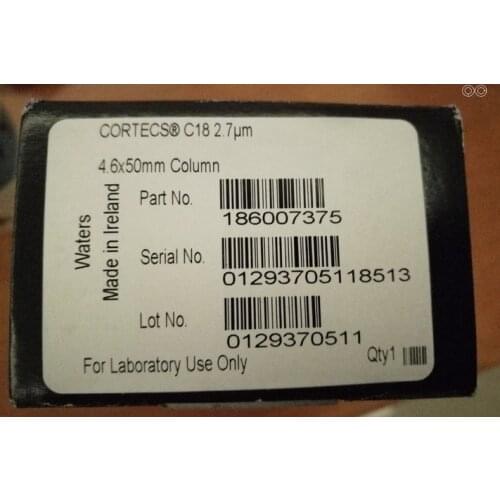 For WATERS Column CORTECS 186007375C C18 4.6mmX 50mm