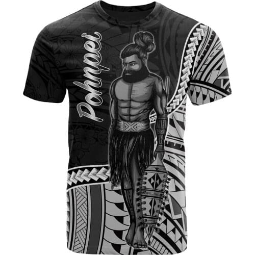3D Printed Tahiti t shirts for men Tribal Culture Polynesian Tattoos Turtle Man/Woman Harajuku Streetwear Tshirts Short sleeve