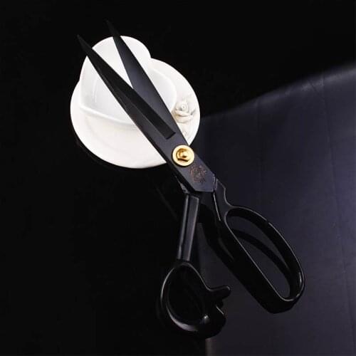 Sewing Tools Profession Sharp Tailor Scissor Gold Sewing Cut Craft Fabric Leather Cutter Tailor Shear Widely applicable Tool