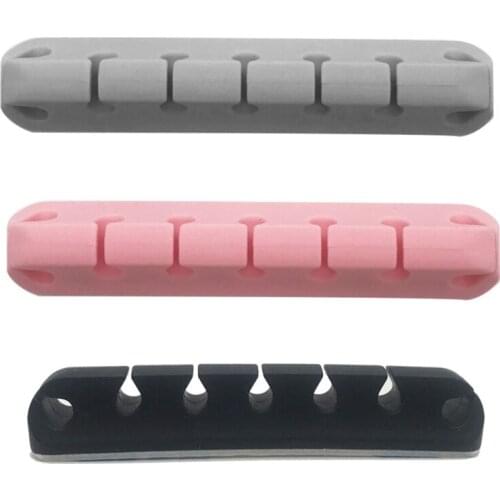 Cable Organizer For Office Desk Mobile Phone Charging Cable Holder Mouse Keyboar