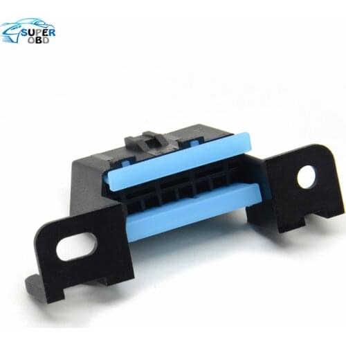 Newest 16pin obd2 connector OBD2 OBD 2 16Pin Female angle Connector OBD Female Wire Sockets Connector obd ii adapter