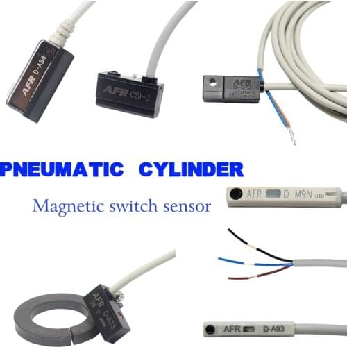 10PCS Air Pneumatic Cylinder Magnetic Reed Switch SensorCS1-G J DMS-H U F SMC SIZE D-M9N D-M9NV D-M9PV M9BV D-A93 Z73 C73 A54