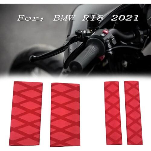 Universal Motorcycle Non-slip Heat Shrink Handlebar Grips Brake Cover For BMW R18 2020 2021