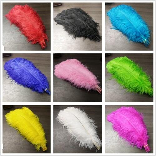Gorgeous 50pcs Beautiful Multicolor Natural Ostrich Feathers 20-22 inch/50-55 cm For DIY Jewelry Craft Making Decoration
