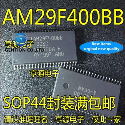 10Pcs AM29F400 AM29F400BB AM29F400BB-90SC SOP-44 in stock 100% new and original