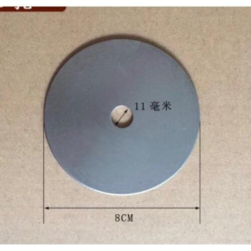 10pcs Diameter:80mm hole:11mm. thickness:1.8mm Round iron sheet Stamping iron plate