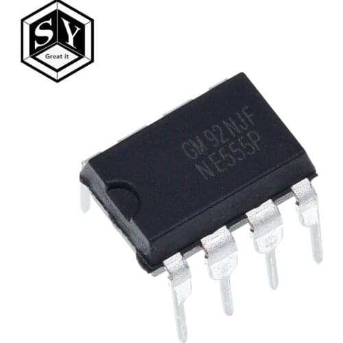100PCS Great IT New NE555 NE555P NE555N 555 Timers DIP-8 TEXAS