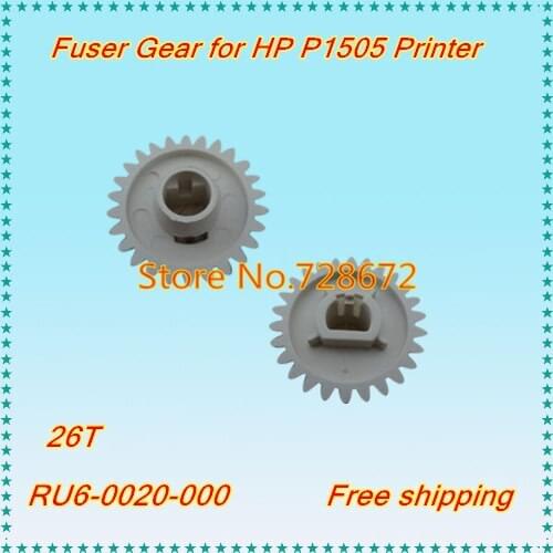 5 X Pressure Roller Gear 26T RU6-0020-000 RU6-0020 Fuser Gear for HP P1505 M1120 1008 1007 P1005 1106 1108 Printer