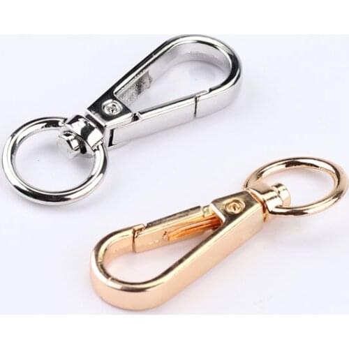 6pcs diy jewelry accessories key ring accessories big lobster buckle car hanging metal buckle key ring hanging buckle