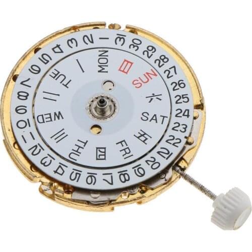 Durable Metal Dual calendar Automatic Mechanical Watch Movement For watch Miyota 8205 repair Tool parts